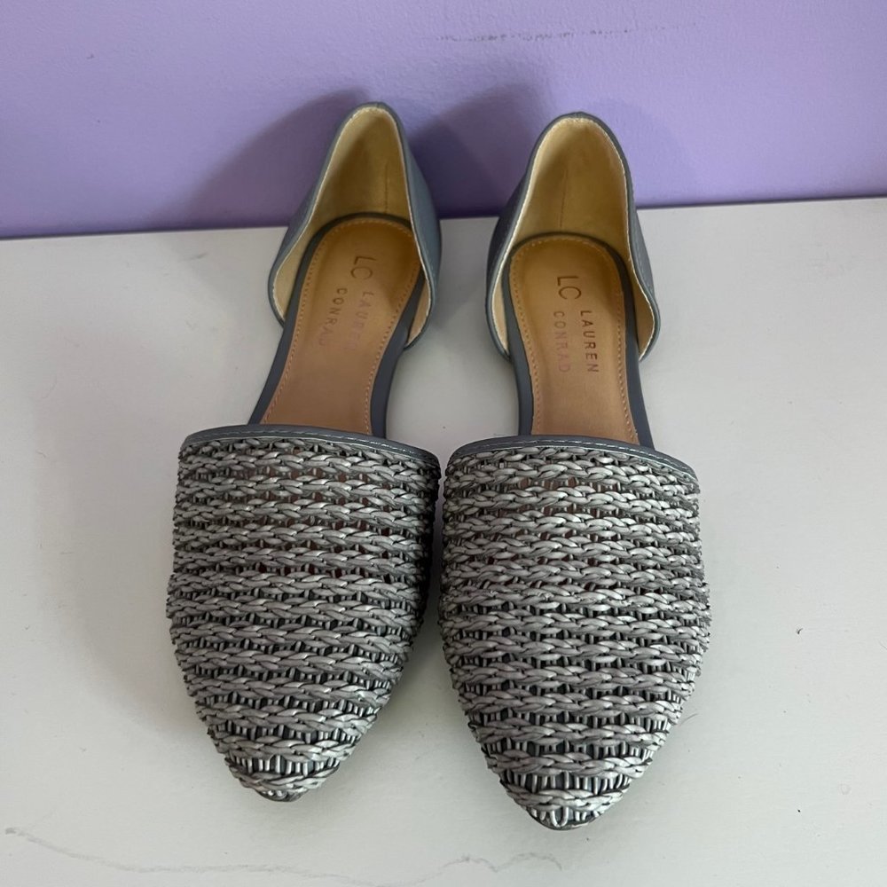 Lauren Conrad Woven Ballet Flats Women's Size 7 *Never Worn*